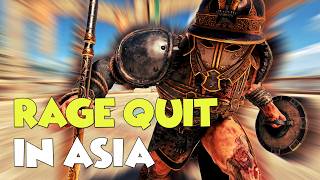 My First Rage Quit In Asia Servers POOR TIANDI | For Honor
