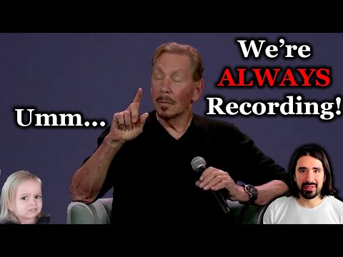 Oracle CEO Wants To Record Police Officers In The Bathroom & Keep Citizens On Their Best Behavior!