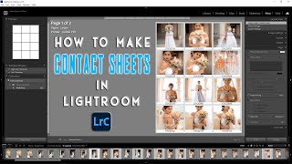 What are Contact Sheets?