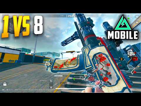 I Wiped a Full Squad 1v8 on Brakkesh! Delta Force Mobile 🔥