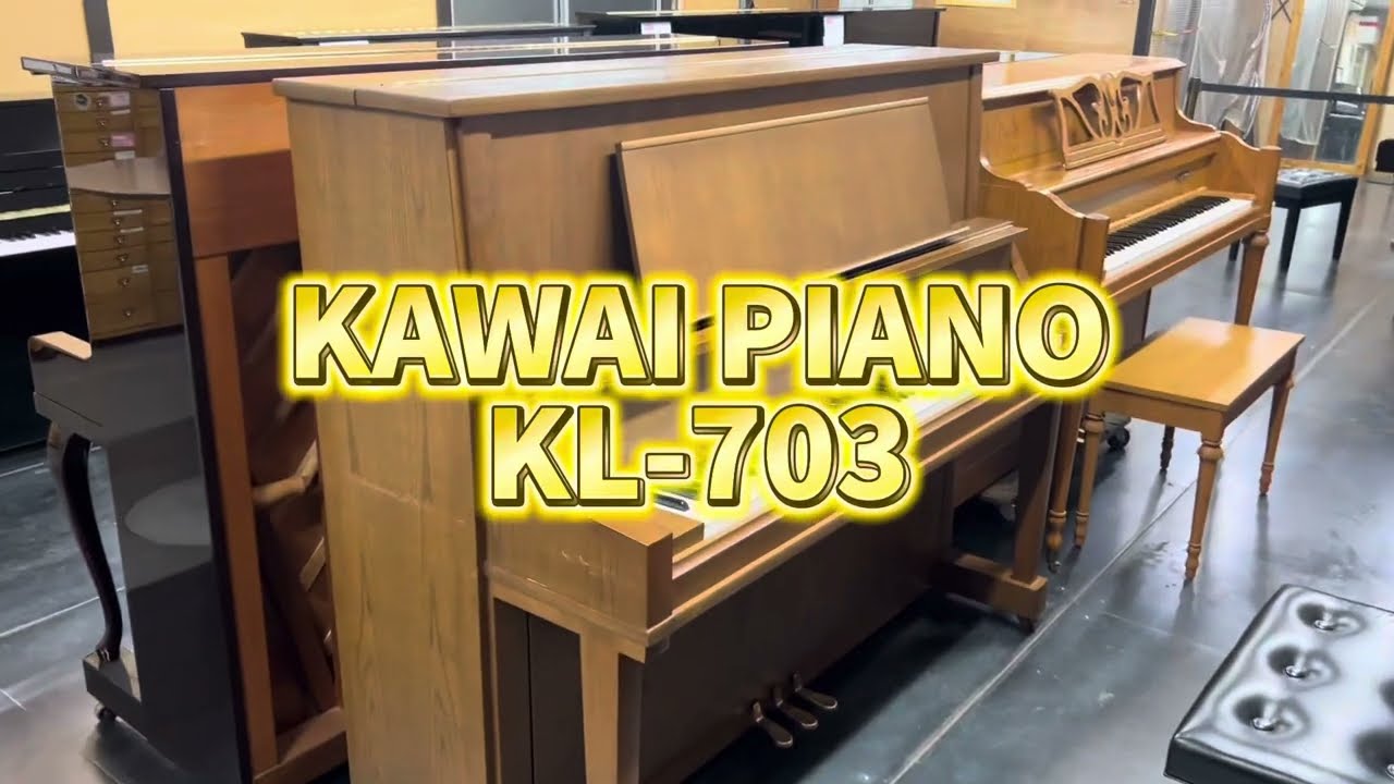 カワイピアノ KL-703 ぴあの屋ドットコム - YouTube