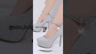 "Choose your shoes Style according to your Name's First Letter! 💎✨"#trending #viralshort