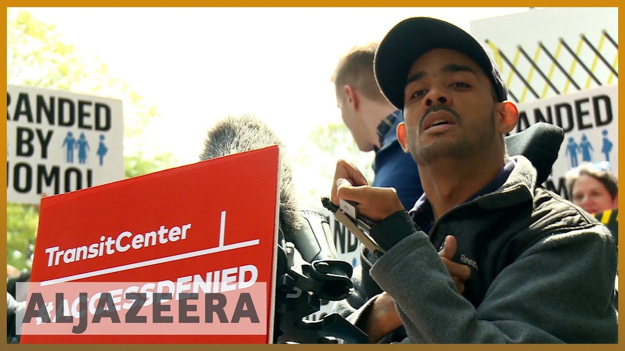 🇺🇸 ♿ دعاة حقوق ذوي الإعاقة في نيويورك يضغطون لتحسين إمكانية الوصول إلى وسائل النقل | الجزيرة الإنجليزية