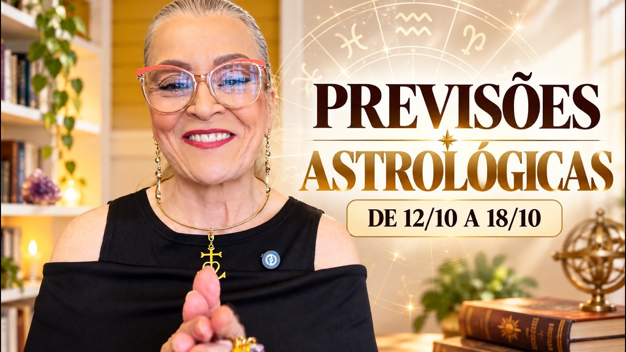 PREVISÕES ASTROLÓGICAS DE 12/10 A 18/10/2026
