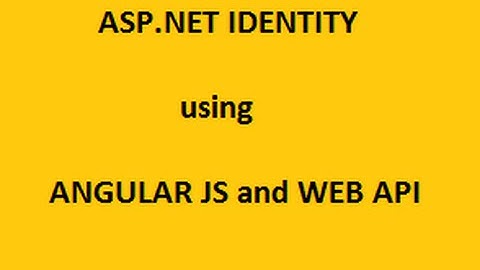 Reset Password using angularJS and Web API  - Tutorial4