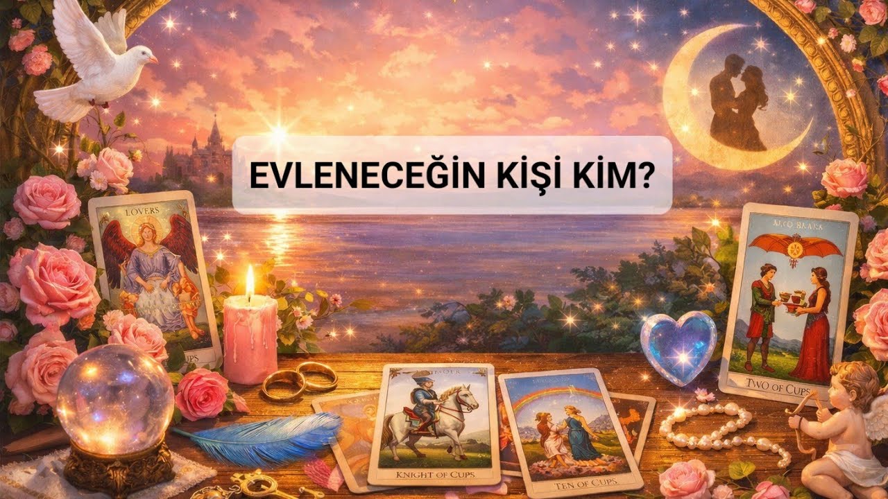 Evleneceğin Kişi Kim? 💯Deste Seç💯#tarot #tarotreading