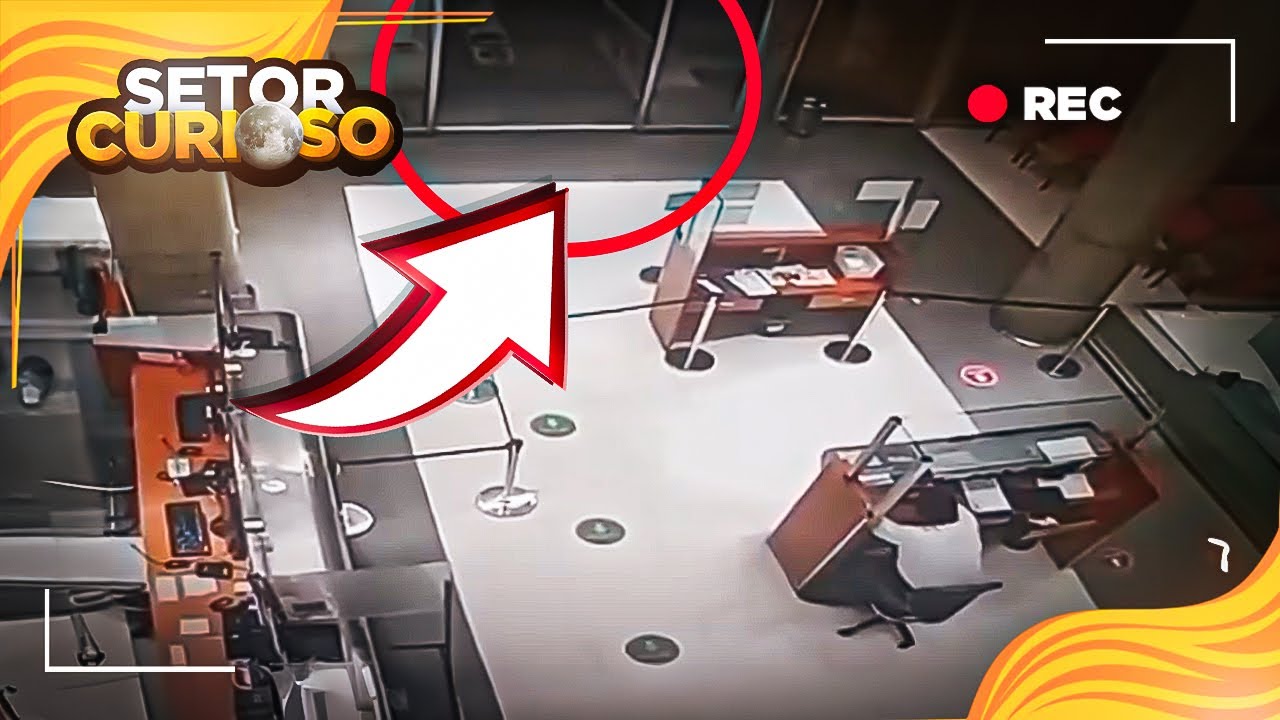ESPÍRITOS REAIS CAPTURADOS POR CÂMERAS DE SEGURANÇA