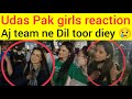 Pak girls Sad at Dubai stadium | Pakistan team Semi final lost vs Australia | ICC T20 World 2021