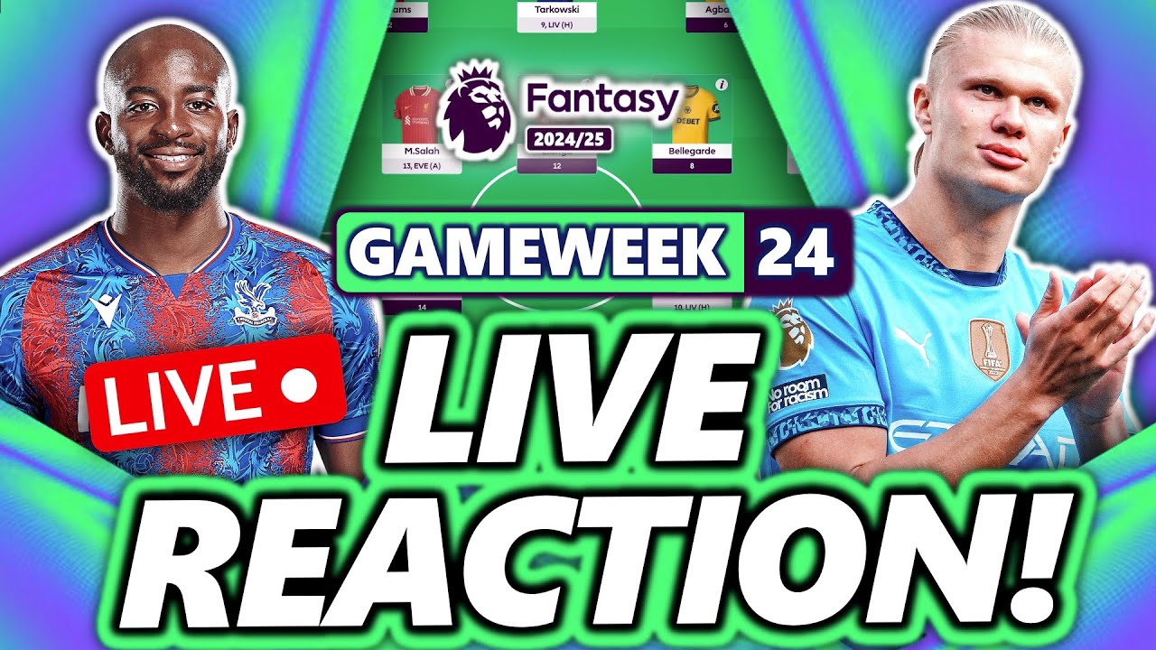 30k OR! FPL GAMEWEEK 24 REACTION STREAM! | Fantasy Premier League 24/25