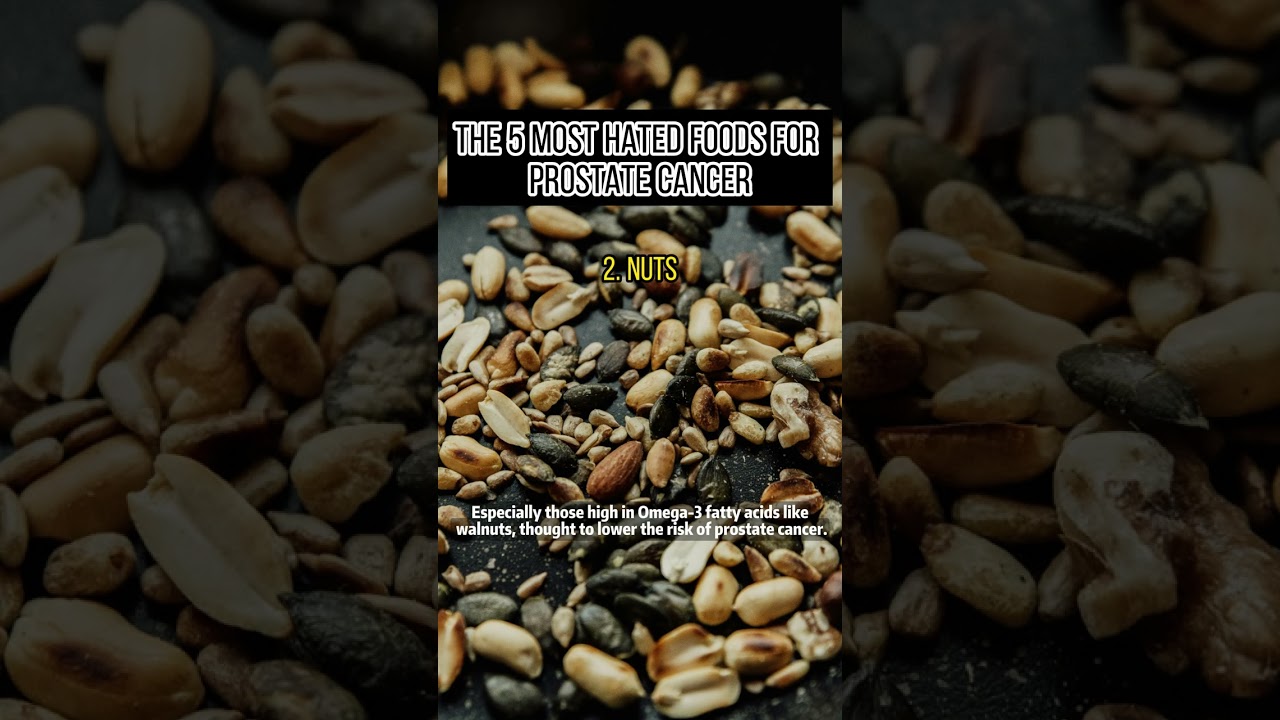THE 5 MOST HATED FOODS FOR PROSTATE CANCER  