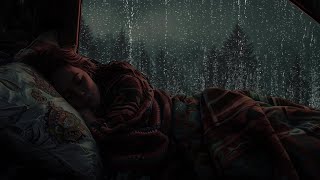 Soothing Sound Of Rain At Night  Replenish Energy, Dispel Stress And Sleep Deeply By The Window