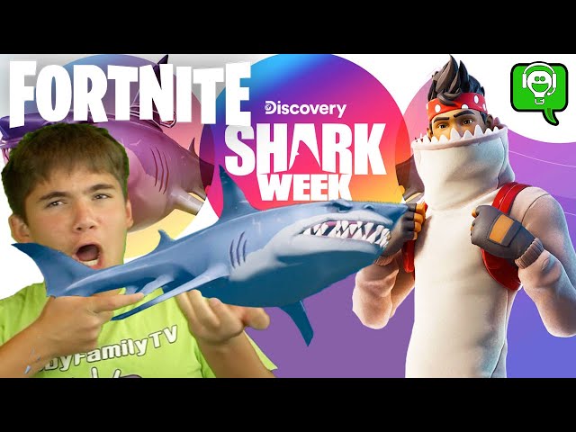 Confira a Estreia Exclusiva de um Episódio da Shark Week no Fortnite