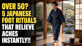 Over 50 5 Japanese Foot Rituals That Relieve Aches Instantly