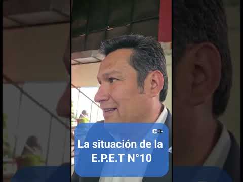 El Ministro Llancafilo se refirió a la situación de la E.P.E.T N°10