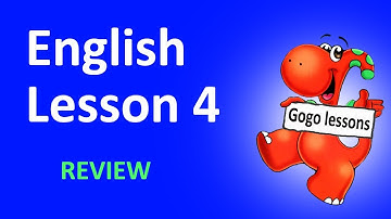 English Lesson 4 - REVIEW | Hello. What