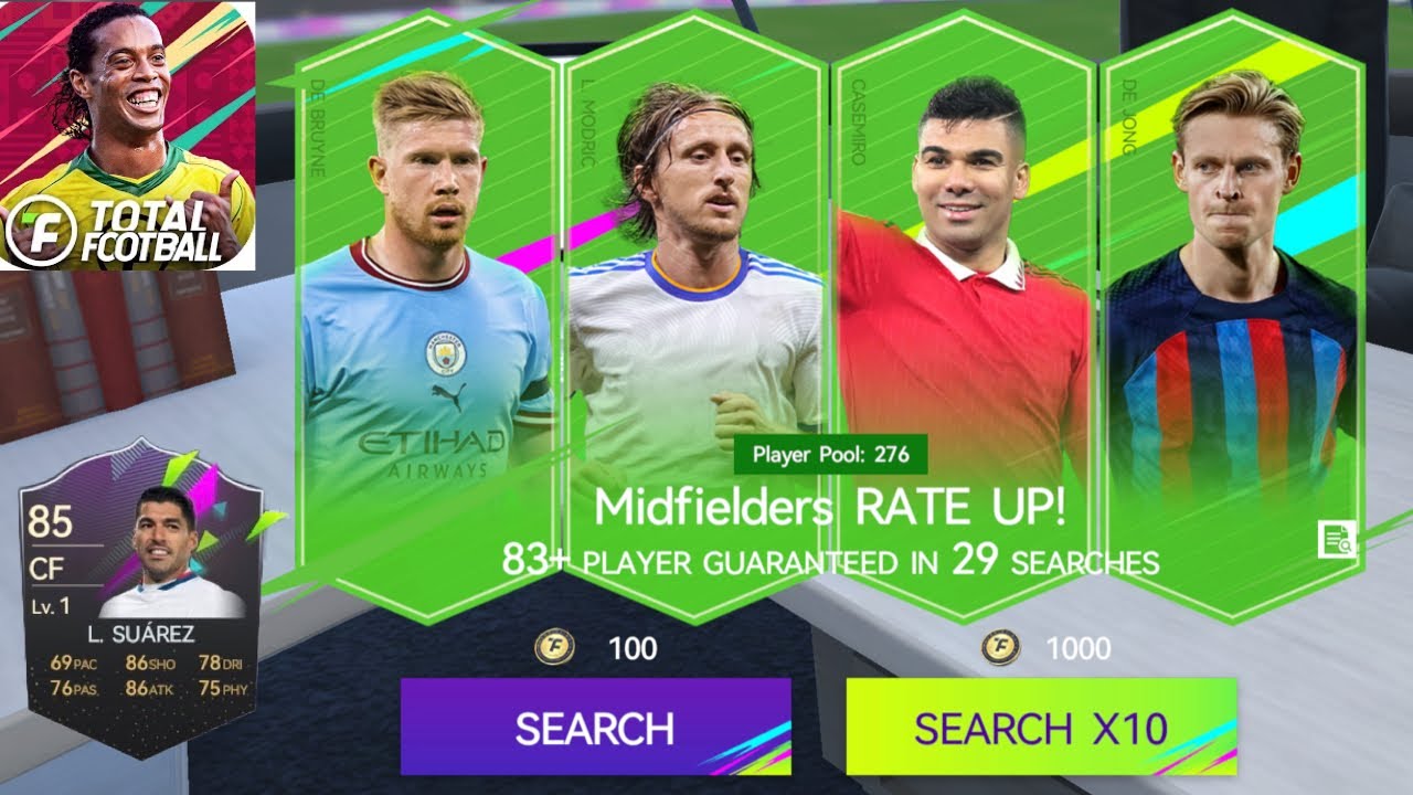 TOTAL FOOTBALL MOBILE - PACK OPENING - SIGN L. SUÁREZ