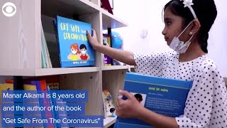 WEB EXTRA: 8-Year-Old Writes Book About COVID-19 For Kids