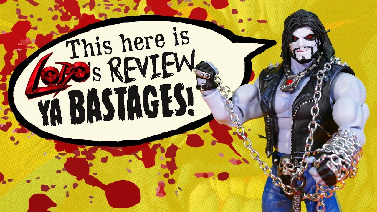 DC Comics Multiverse Collect and Connect LOBO Action Figure Review