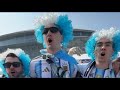 Argentina fans show up en masse for Messi