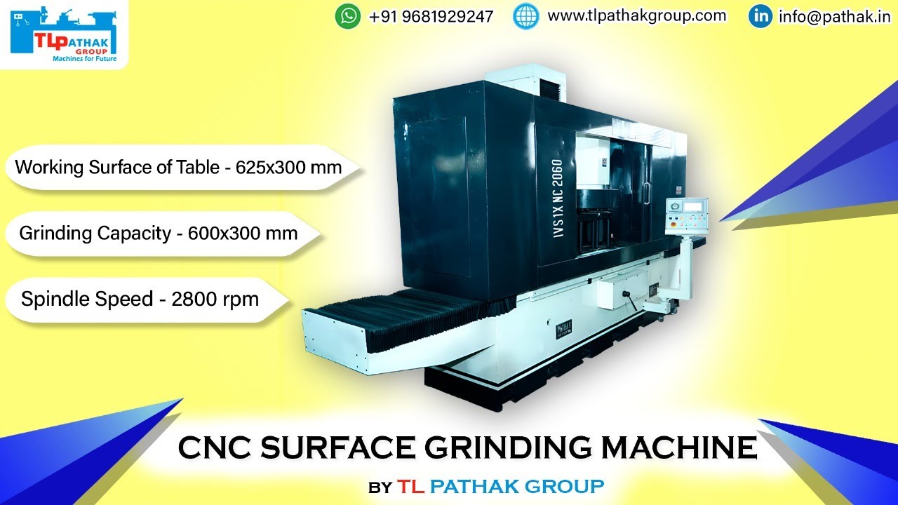 Cnc Surface Grinding Machine by TL PATHAK GROUP 