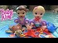 BABY ALIVE Finding Dory Toy HAUL + Baby Alive Goes Swimming!