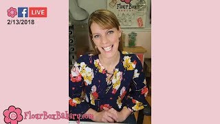 Flour Box Facebook Live:  Baby Shower Cookies