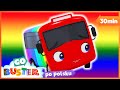 Kolorowy autobus  | Autobus Buster | Piosenki dla dzieci po polsku | Go Buster