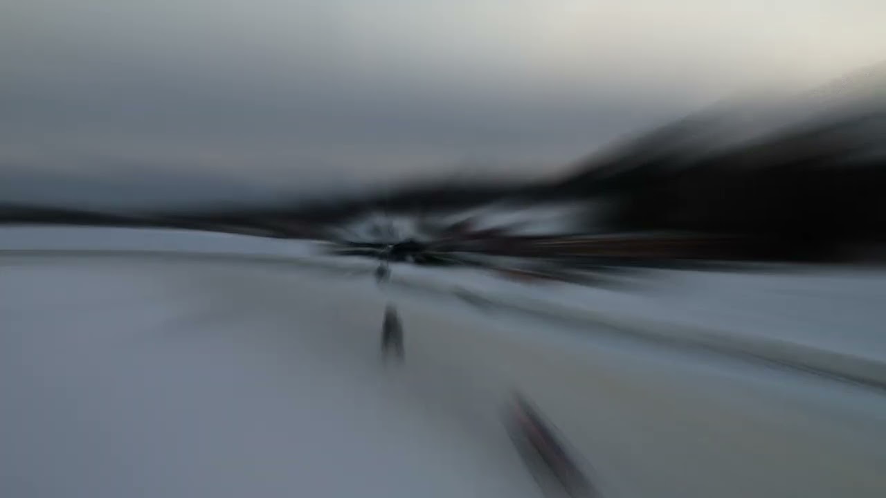 Eisspeedway Training in Övik Übersicht