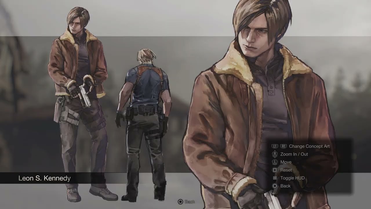 Resident Evil 4 Remake all concept art