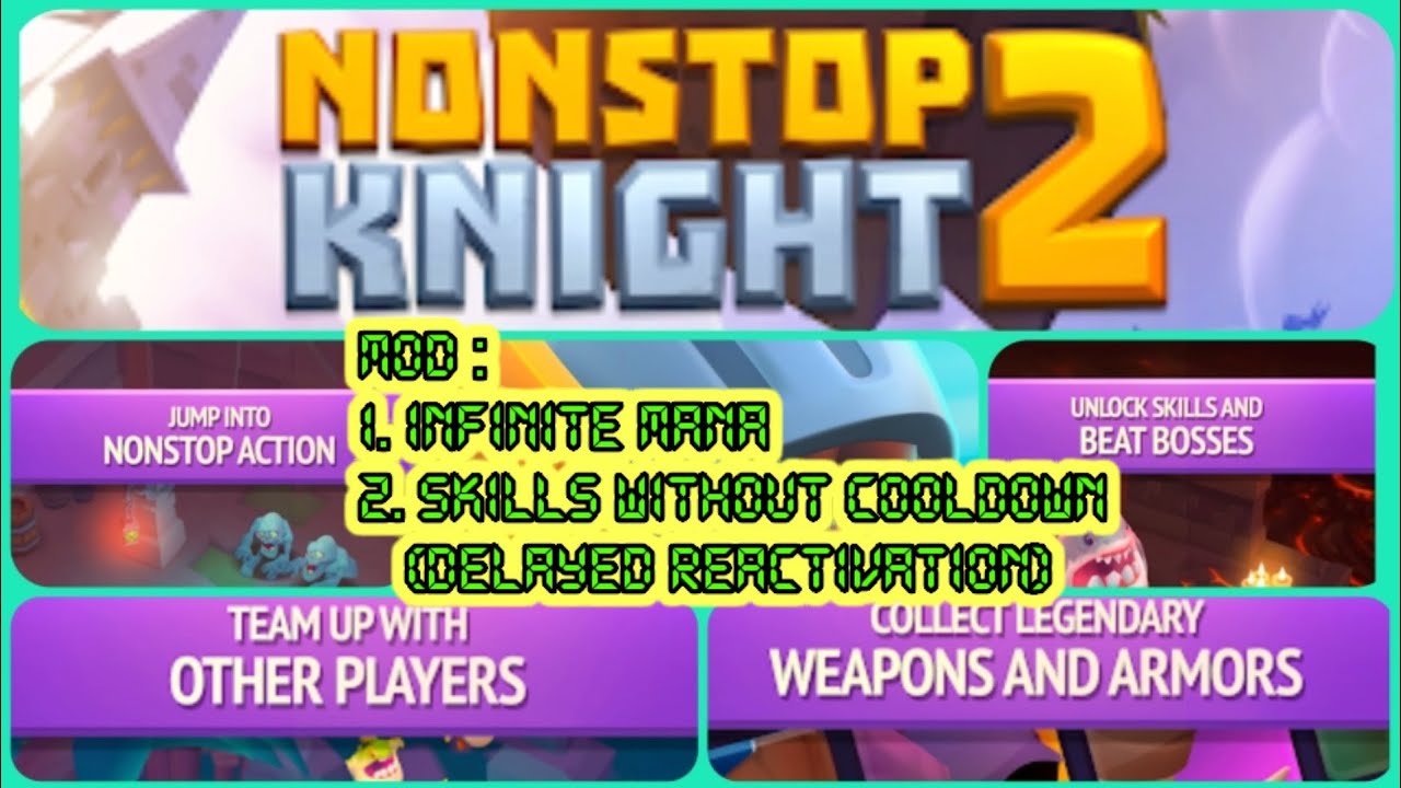 Nonstop Knight 2 v2.1.5 (Mod Apk) YouTube