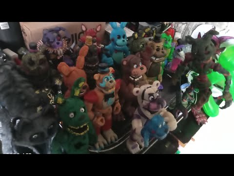 Toda la colección de fnaf muñecos