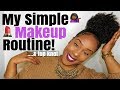 *GRWM* | HOW I DO MY 'SIMPLE' MAKEUP & HIGH PUFF BUN!! | Y'all been askin'.....lol