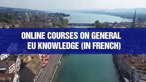 ENGLISH VERSION TRAILER - ONLINE COURSE ON GENERAL EU KNOWLEDGE