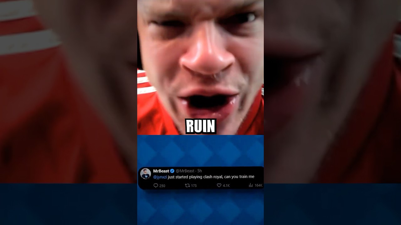 MrBeast Asks Jynxzi To Coach Him In Clash Royale! 🤯🔥