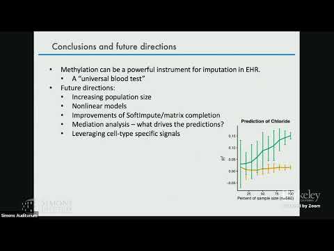 Whole Genome Methylation Patterns as a Biomarkers for EHR Imputation