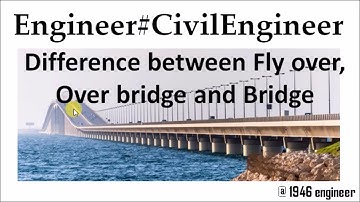 Difference between Bridge, Over Bridge and Flyover