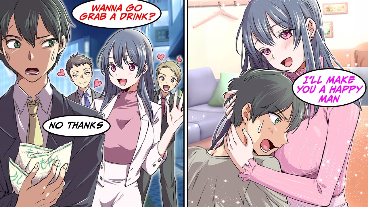 「Manga Dub] Pretty girl falls in love with the cheapskate [RomCom]