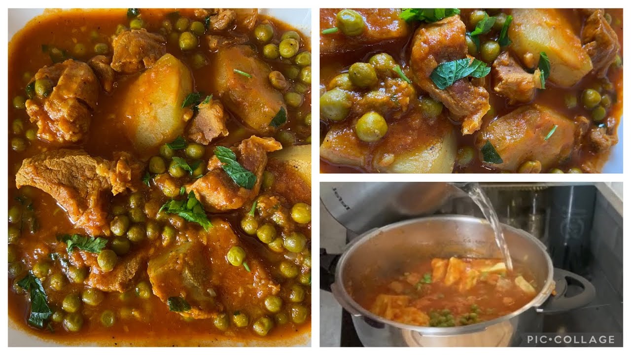 Tajine de veau petits pois et artichauts#kabyle#tizi_ouzou