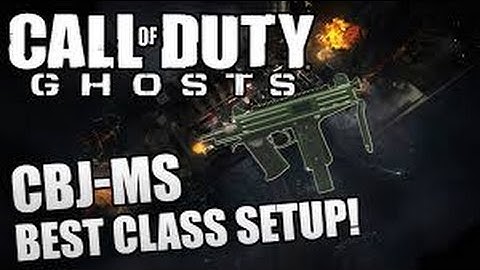 Cod Ghosts - BEST CBJ-MS Class Setup