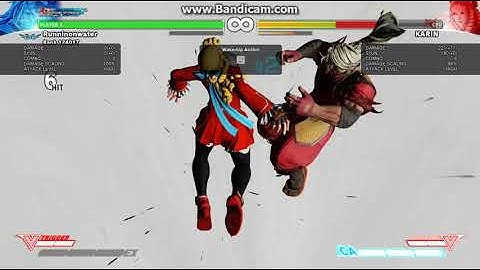 SFV: Zeku tech: corner throw into st HK counterhits 3framers