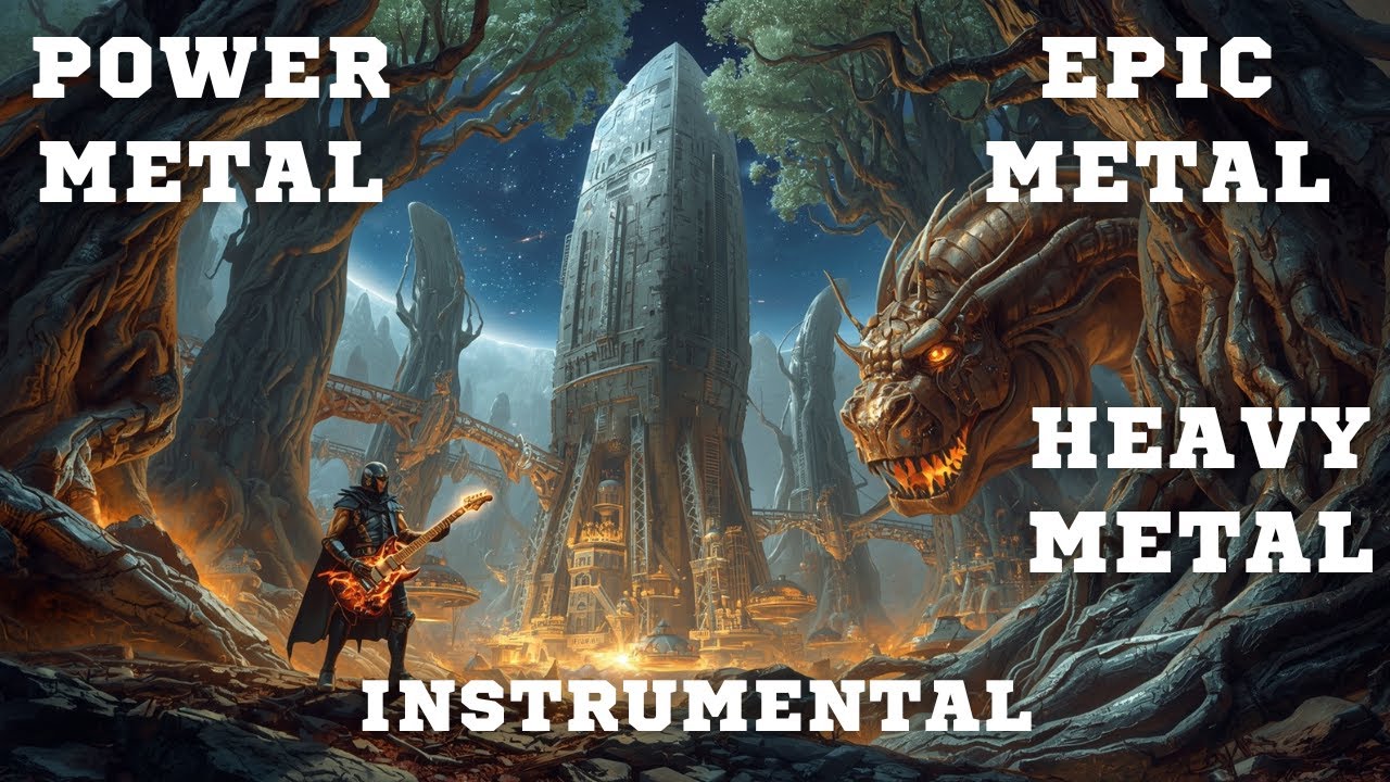 🌌 Iron Roots Sanctuary: 53-Minute Instrumental Heavy & Power Metal Epic