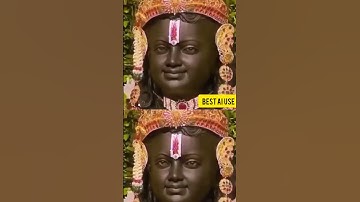 Realistic AI Generated Smile of Shree Ram😊🙏🏻|AI Smile of Shree Ram🩷