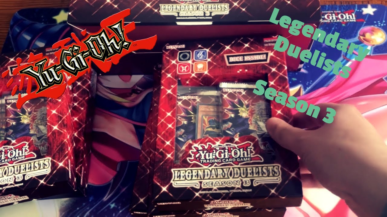 Unboxing Legendary Duellists Season 3 boosters!