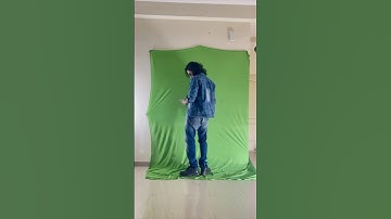 Trying Blender after a long time  #greenscreen   #vfx #blender #edit #animeedit