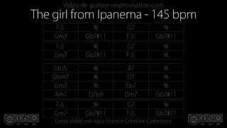 Girl from Ipanema (145 bpm) - Backing Track Resimi