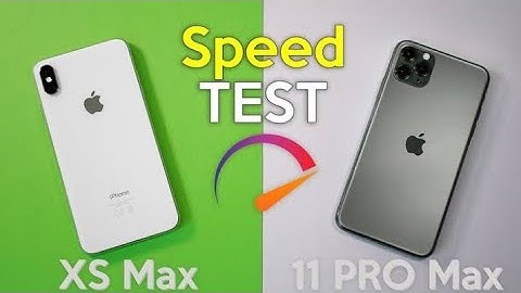 Apple iPhone 11 Pro Max vs iPhone Xs Max SpeedTest and Camera Comparison🔥🔥