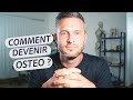 COMMENT DEVENIR OSTEOPATHE ? Écoles - Agréments - Contenu - Démarches