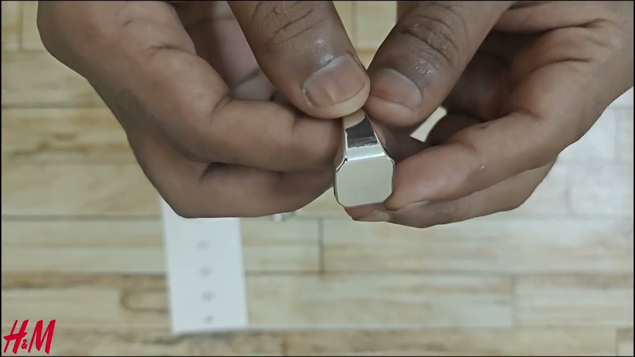 H&M Silver Metal Rings Unboxing | 5-Piece Set