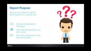 Power BI Introduction – Weather Data