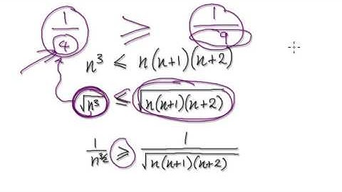 Video 2682 - Random convergence test for infinite series - 1/sqrt(n(n+1)(n+2)) - Practice